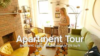 She Pays $2,700 for This Tiny 375 Sq Ft Apartment in NYC – FULL TOUR