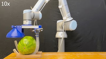 Loop closure grasping robot