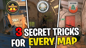 3 SECRET TRICKS and TIPS for EVERY MAP in CS2