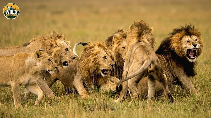 African Savanna: How Female Lions Rule a Serengeti Pride