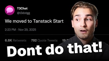 Why Next.js is better than Tanstack Start