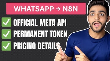 No Third Party Needed: Connect WhatsApp to n8n Using Official Meta API | n8n Tutorial
