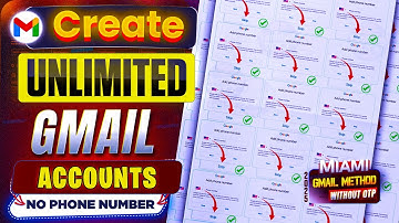 Unlimited Gmail Create Method 2025 | Create Gmail Accounts Without Phone Number Verification