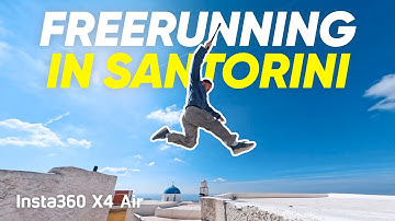 How Santorini Was MEANT to Be Explored | Insta360 X4 Air