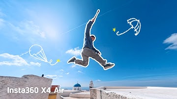 How Santorini Was MEANT to Be Explored | Insta360 X4 Air