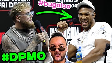 Something is SERIOUSLY Wrong with Anthony Joshua vs Jake Paul Press Conference..