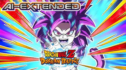 AI Extended Dokkan OST TEQ SSJ4 Goku (Mini)(Daima) Active Skill