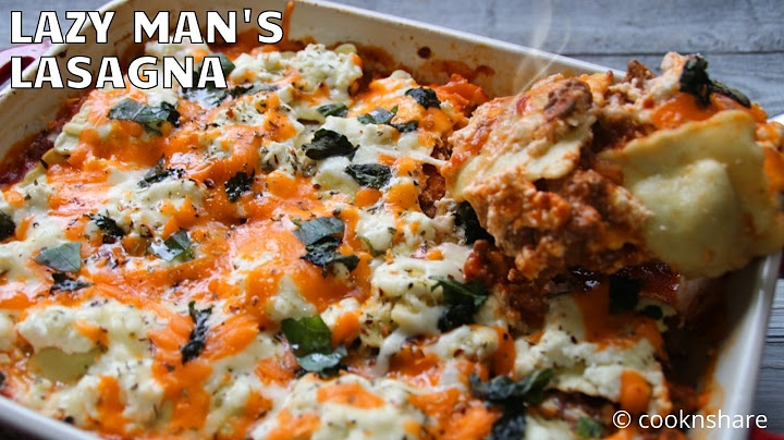 This Lazy Lasagna Is So Easy, It Must Be Wrong!