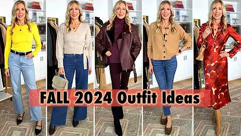 FALL LOOKBOOK 2024! 14 Wearable FALL Outfits for Women OVER 40!