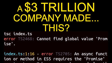 Microsoft has $3 TRILLION Dollars and TypeScript Still Sucks in 2025