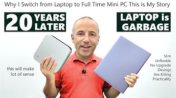 After 20 Years Switching From Laptop to MiniPC