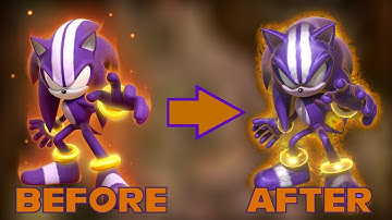 Darkspine Sonic Transformation Remake - Sonic Blender Animation