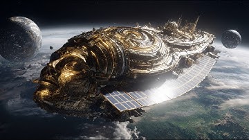 THE GILDED EXODUS • AI Sci-Fi Epic | The Fleet of Faces