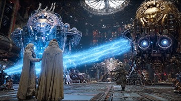 The Gilded Exodus • AI Cinematic Odyssey • DARK TECHNO