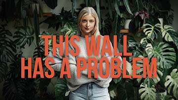 Mijn plantenwand heeft een groot probleem.