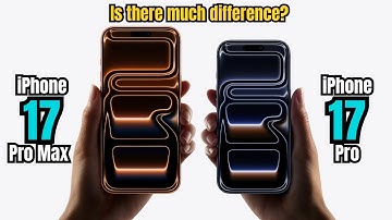 iPhone 17 Pro Max vs iPhone 17 Pro | Volledige vergelijking🔥
