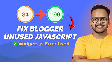 Blogger WIDGETS.JS-fout? ❌ Los het permanent op in 2 minuten!