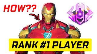 Marvel Rivals Rank #1 Player Mains... IRON MAN?? How Does He Do It?