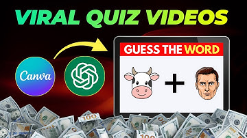 How to Make Viral Quiz Videos for Free Using Canva and ChatGPT | Faceless YouTube Channel Idea