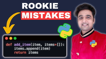 20 Python Mistakes I See Beginners Make Every Day