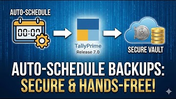 TallyPrime Release 7.0 Auto Backup Feature | Must-Know Update for All Users