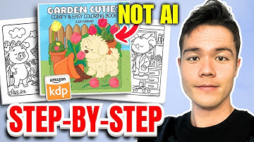 How to Create a Coloring Book WITHOUT AI for Amazon KDP (Step-By-Step)