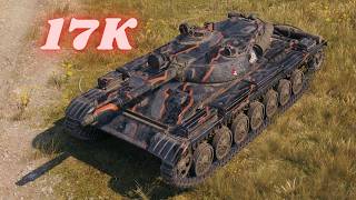 T-100 LT 17K Spot Damage & T-100 LT 16K Spot Damage - World of Tanks #wot