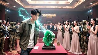 Despised poor guy’s random stone revealed priceless Imperial Green jade—turns out he’s a war god!