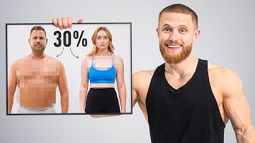 What Every Body Fat % Actually Looks Like (50% to 5%)