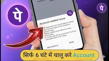 UPI payment are not allowed on either your account type or the receiver account type - PhonePe 2025