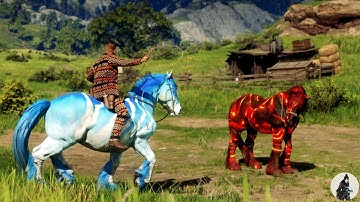 I Found Two Opposite Elemental Horses — Fire & Water — at the Learned Sood!