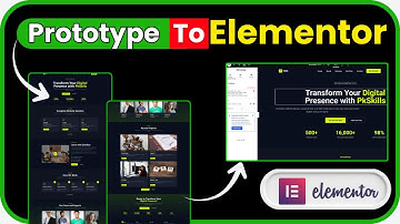 Convert Screenshot to Real Elementor website | Prototype to Elementor | Mockup to Elementor