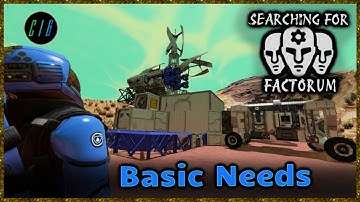 Power, Fuel, and Food | Space Engineers | The Search for Factorum E.37