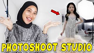 ALUNA AND AMANDA PHOTO STUDIO WEARING VERY BEAUTIFUL DRESSES!! MASYAALLAH!!