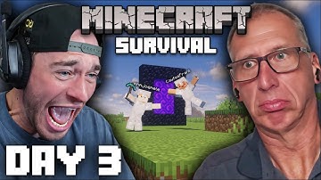 The Nether Portal | Minecraft Survival [Episode 3]