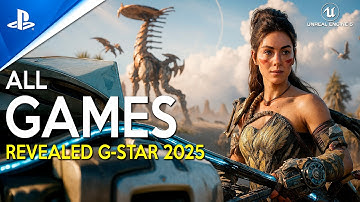 ALL 30 NEW Big Game Reveals from PlayStation State of Play Japan and Korea G-Star 2025