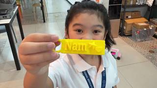My first vlog | 3D printing workshop | #NaomisJourney