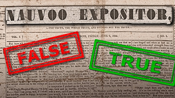 Fact Checking the Newspaper Joseph Smith Tried to Silence