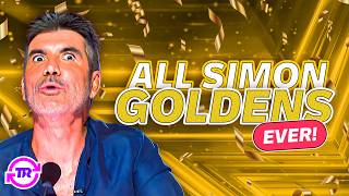 EVERY Simon Cowell GOLDEN BUZZER on AGT from 2016 2024!