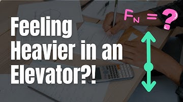 How to Calculate The Reading on the Scale in an Elevator #apphysics1 #physicshelp