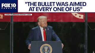 FULL SPEECH: Donald Trump speaks at Charlie Kirk's memorial | FOX 10 Phoenix