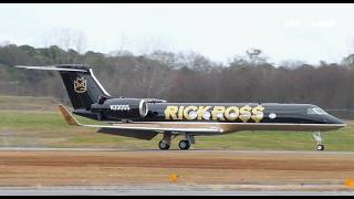 Rick Ross's Gulfstream Landing in Atlanta ahead of Symphony Concert