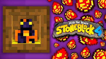 Minecraft StoneBlock 4 | ROOST ULTIMATE: CHICKEN RESOURCE GENERATION #5 [Modded Questing Stoneblock]