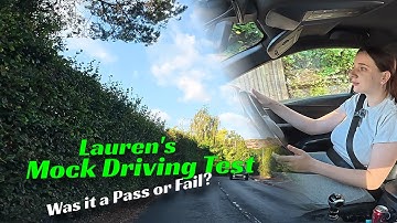 I HAVE TO PASS! 😩 Mock Driving Test 6 Weeks Before BABY ARRIVES!