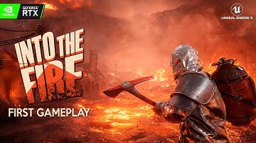 INTO THE FIRE First Gameplay Reveal | Brutal FIREFIGHTER SURVIVAL in Volcanic Apocalypse coming 2026