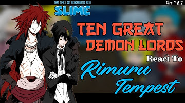 Ten Great Demon Lords react to Rimuru Tempest | Part 1&2 | 🇷🇺🇧🇷🇺🇲🇬🇧 | Tensura React |