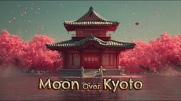 Moon Over Kyoto | Asian World Fusion Song of Reflection and Light