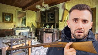 We Found RIFLES Hidden Inside an Abandoned House in France