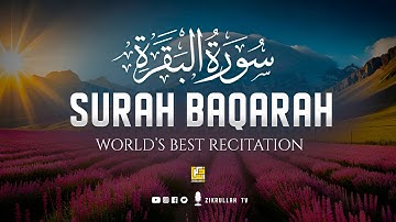 Surah Al-Baqarah Full (سورة البقرة) | Ultimate Peaceful Heart Touching Quranic Voice | Zikrullah TV