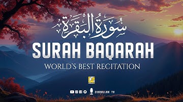 Surah Al-Baqarah Full (سورة البقرة) | Ultimate Peaceful Heart Touching Quranic Voice | Zikrullah TV